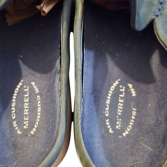 Merrell Primo Seam Mock Loafer Blue Suede Size 8 Gorp Core Outdoors Walking - Picture 5 of 8